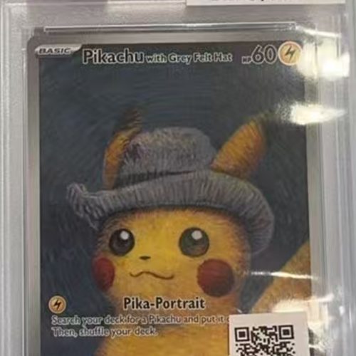 (Pre Order) 2023 P.M. SVP EN PIKACHU/GREY FELT HAT VAN GOGH
